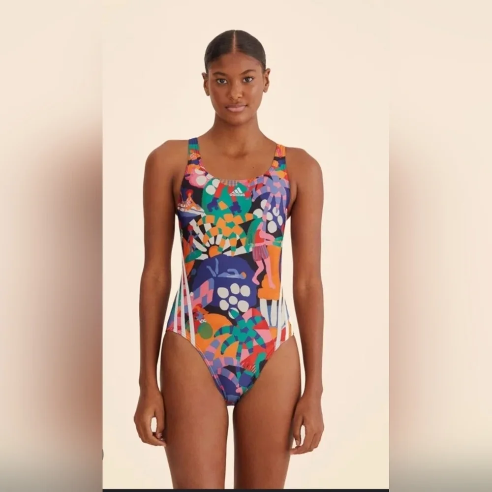 Adidas Farm Rio One Piece Swimsuit XS NWT